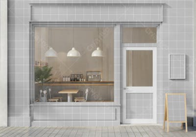 Coffee Shop Mockup