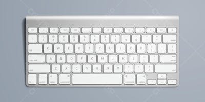 Mockup Flyer Teclado Apple