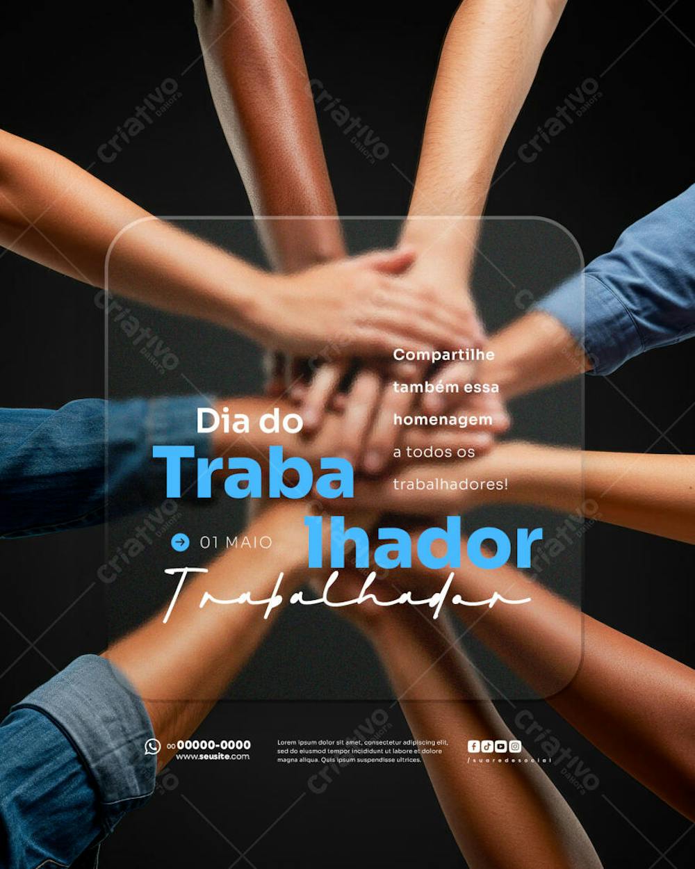Dia do Trabalhador 01 de Maio social media feed (4)