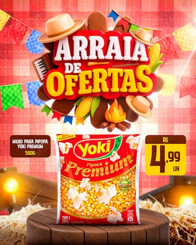 Social Media São João Arraiá de Ofertas