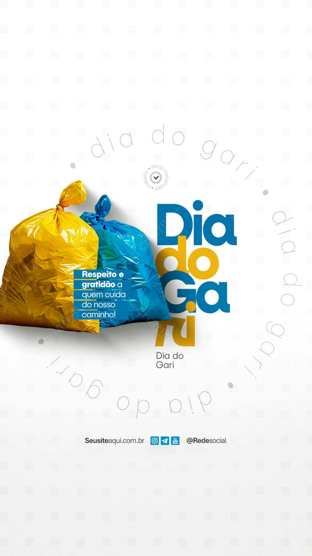 Dia do Gari - 16 de Maio -  Social Media PSD Editável (11)