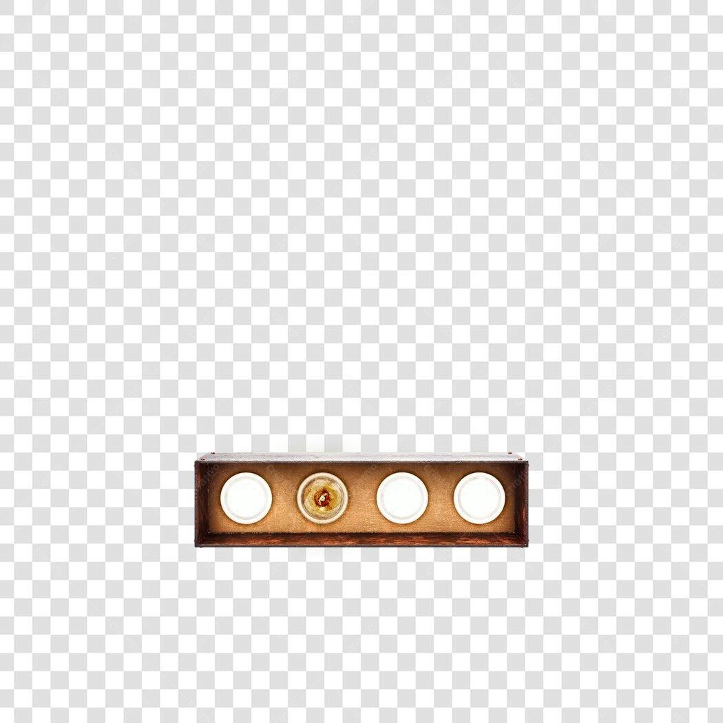 Mockup Luminária Vintage PNG com fundo transparente