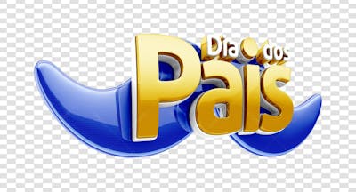SELO DIA DOS PAIS PNG DIR