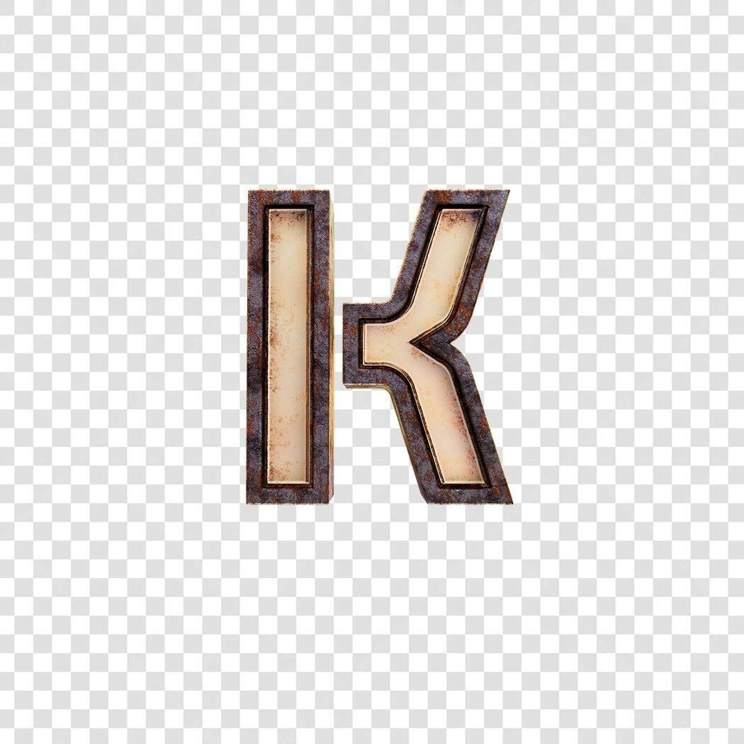 Logo Letra K PNG com fundo transparente
