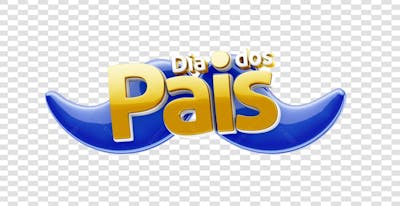 SELO DIA DOS PAIS PNG