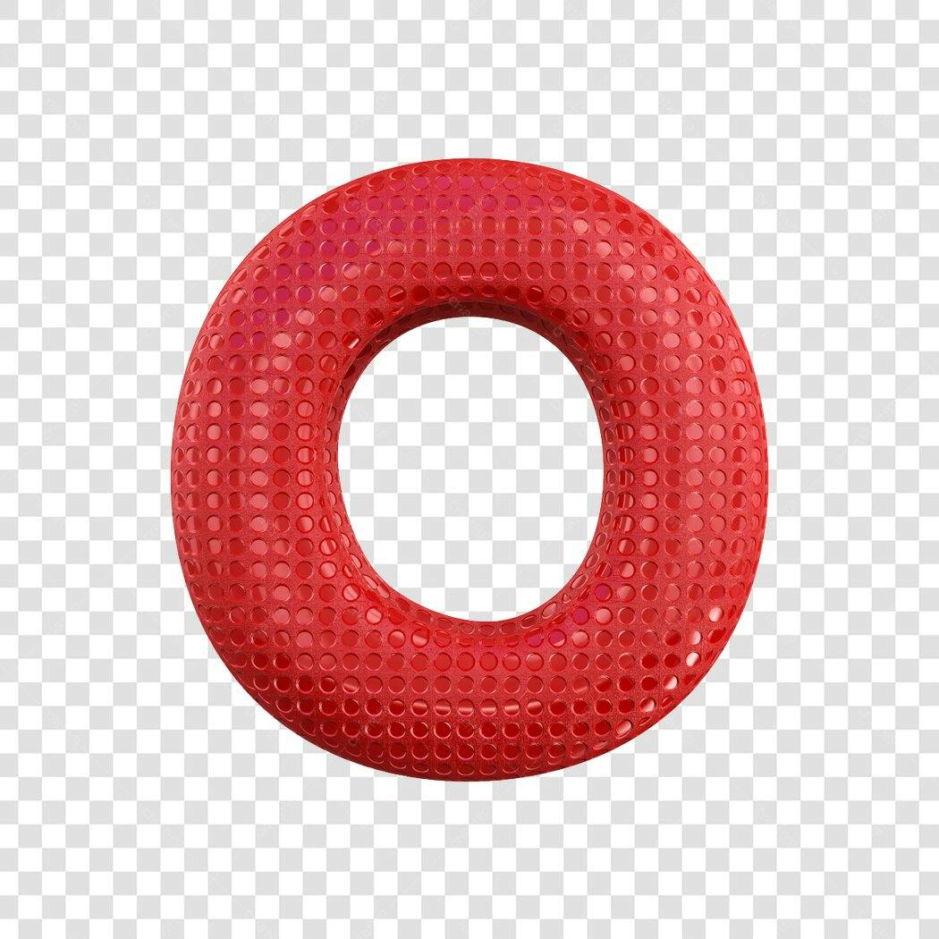 Moldura circular vermelha PNG com fundo transparente