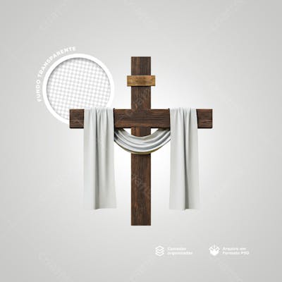 COMPOSIÇÃO DE SELO 3D PASCOA 03