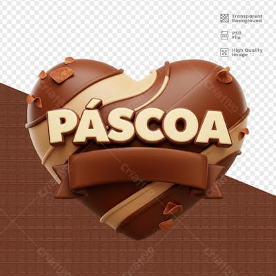 SELO 3D PARA PASCOA 17