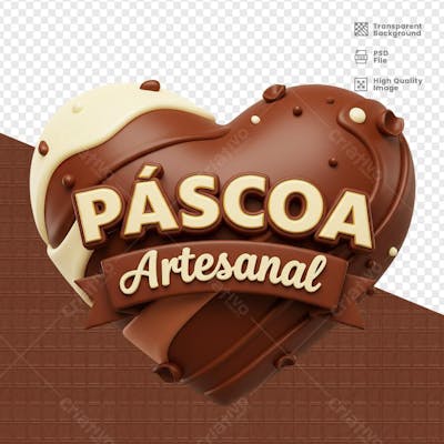 SELO 3D PARA PASCOA 15