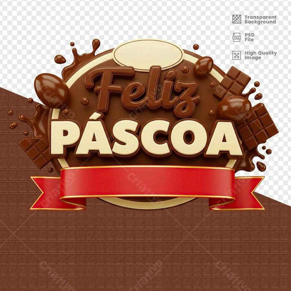 SELO 3D PARA PASCOA 27