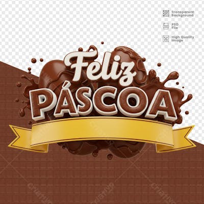 SELO 3D PARA PASCOA 32