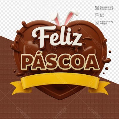 SELO 3D PARA PASCOA 35