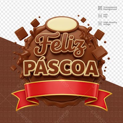 SELO 3D PARA PASCOA 34