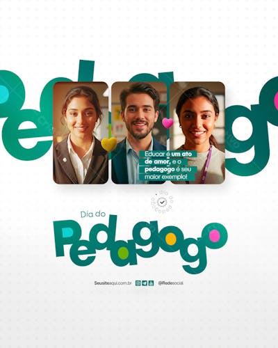 Dia do Pedagogo - 20 de Maio Social Media PSD Editável (7)