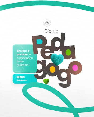 Dia do Pedagogo - 20 de Maio Social Media PSD Editável (8)