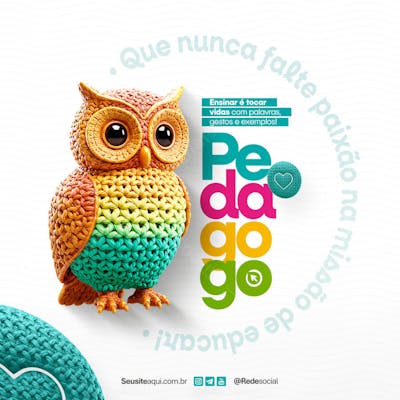 Dia do Pedagogo - 20 de Maio Social Media PSD Editável (16)