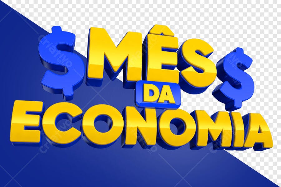 Banner Mês da Economia PSD Editável