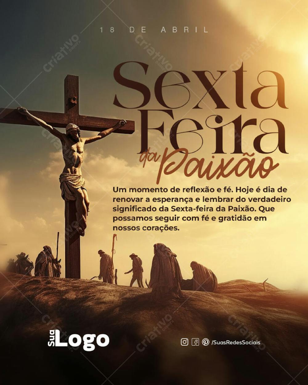 Sexta-feira-Santa-cristo-cruz-rodeados-pessoas