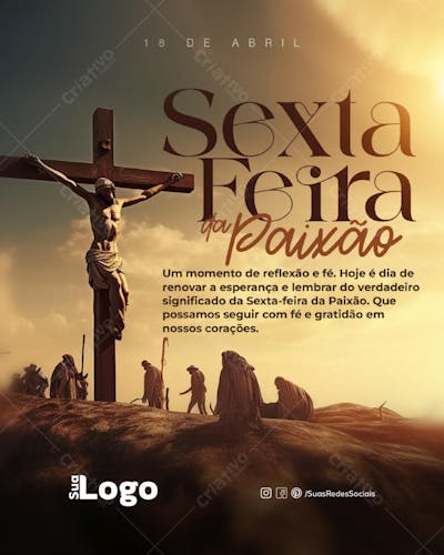 Sexta-feira-Santa-cristo-cruz-rodeados-pessoas