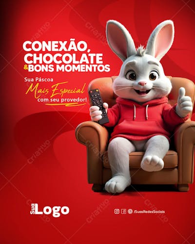 provedor-feliz-pascoa-coelho-sentado-tv