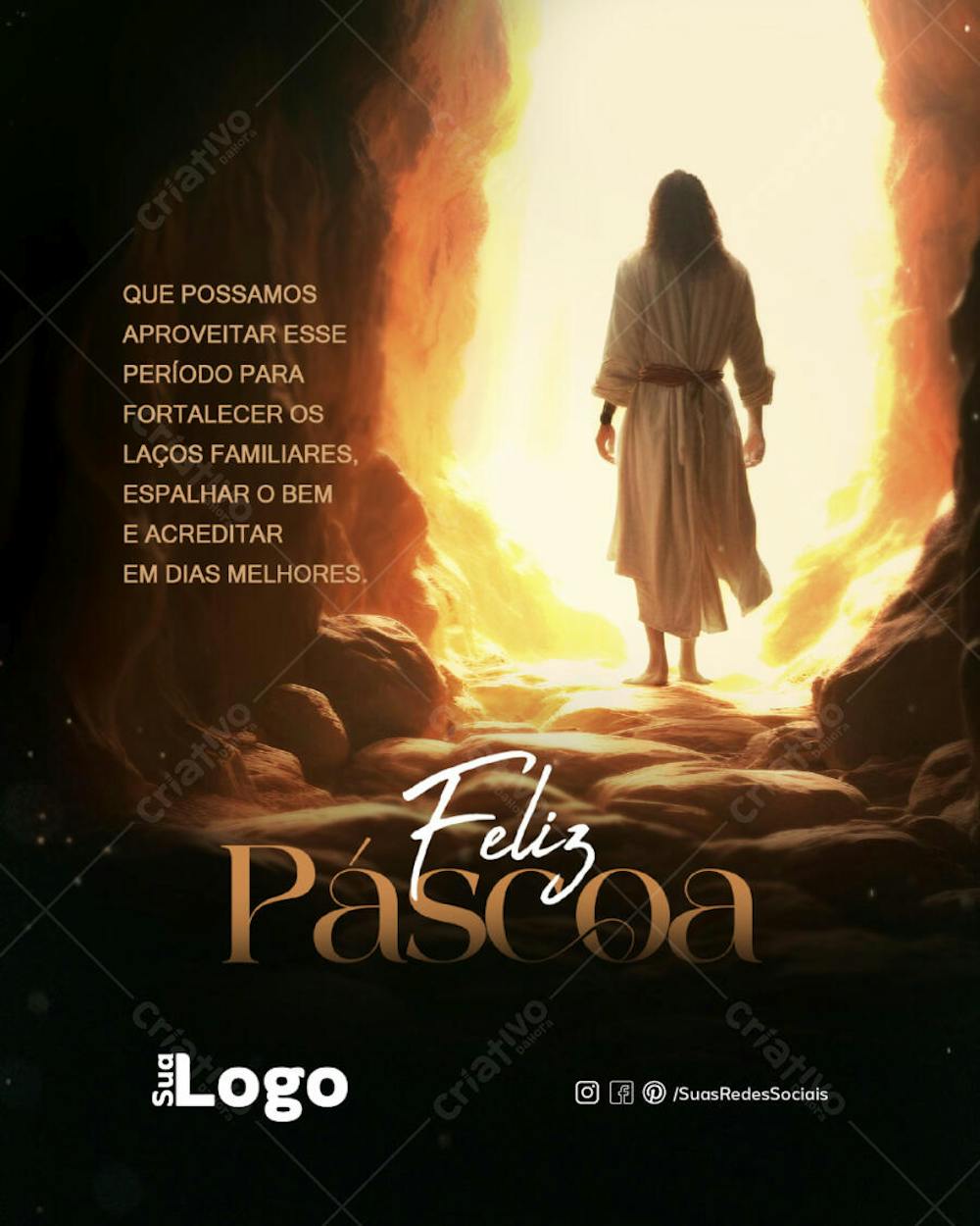 Cristo-saindo-da-caverna-frase-feliz-pascoa