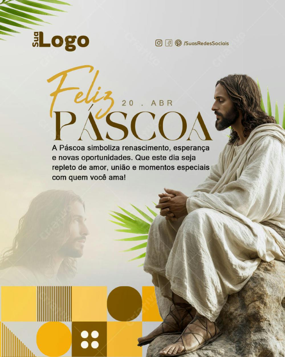Cristo-sentado-meditando-feliz-pascoa