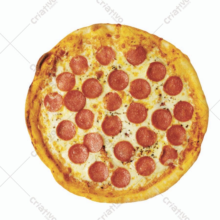 Pizza de Pepperoni deliciosa queijo derretido