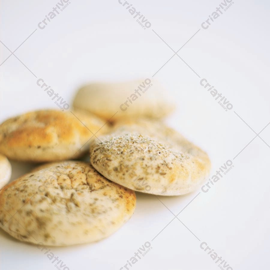 Pães artesanais com ervas