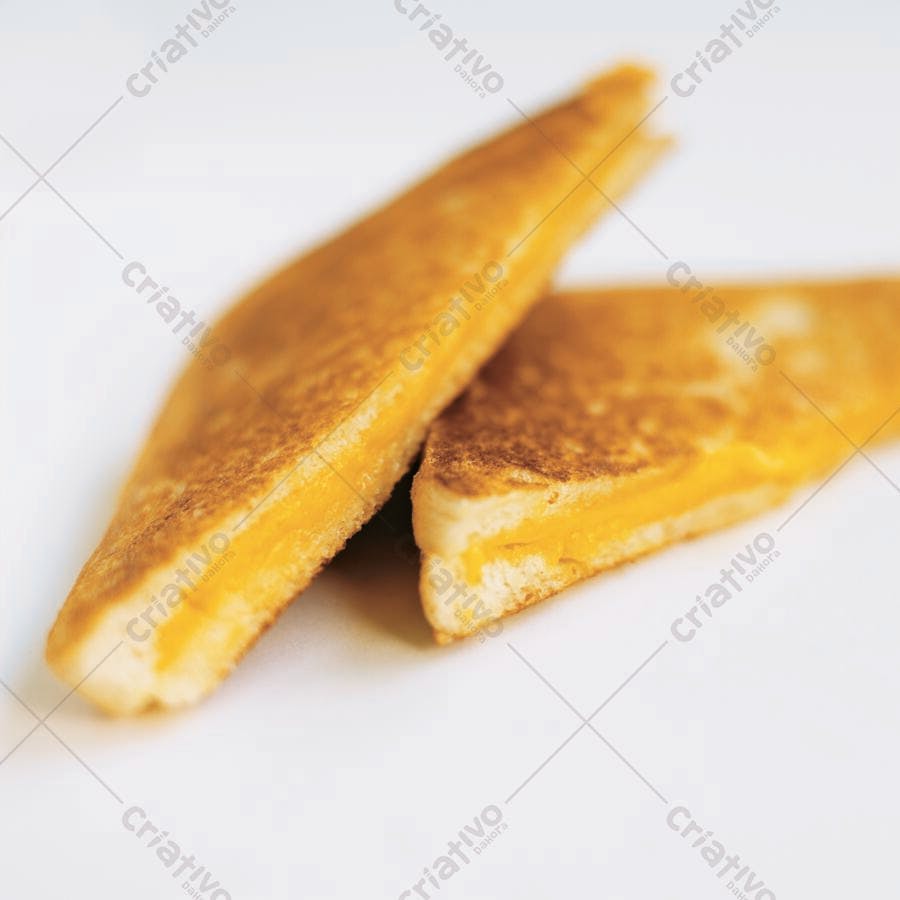 Sanduíche de queijo grelhado saboroso