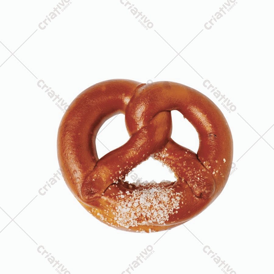 Pretzel Salgado com Crosta Dourada