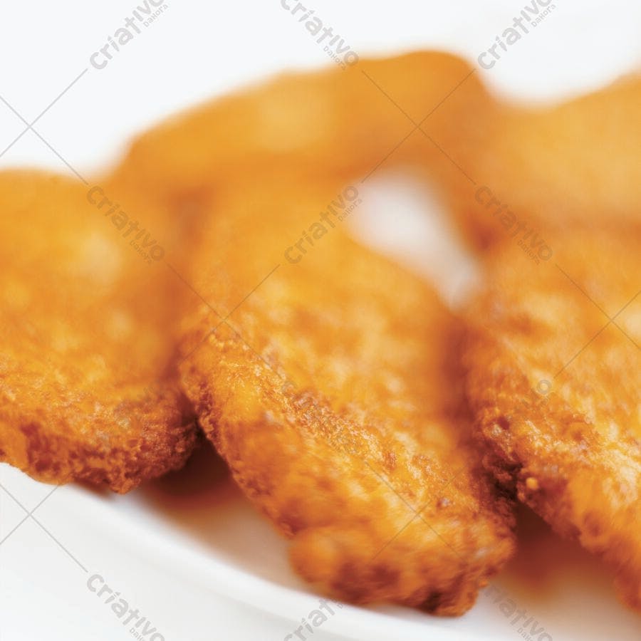Bolinhos de batata dourados crocantes