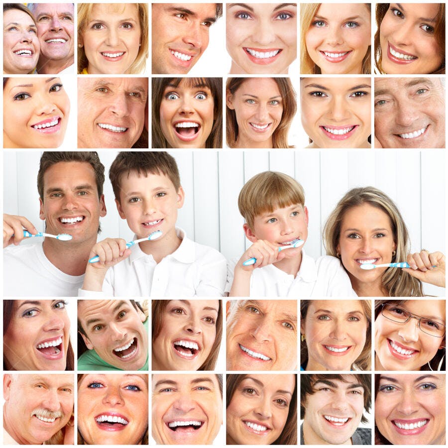 Sorrisos Saudáveis Família Escova Dentes