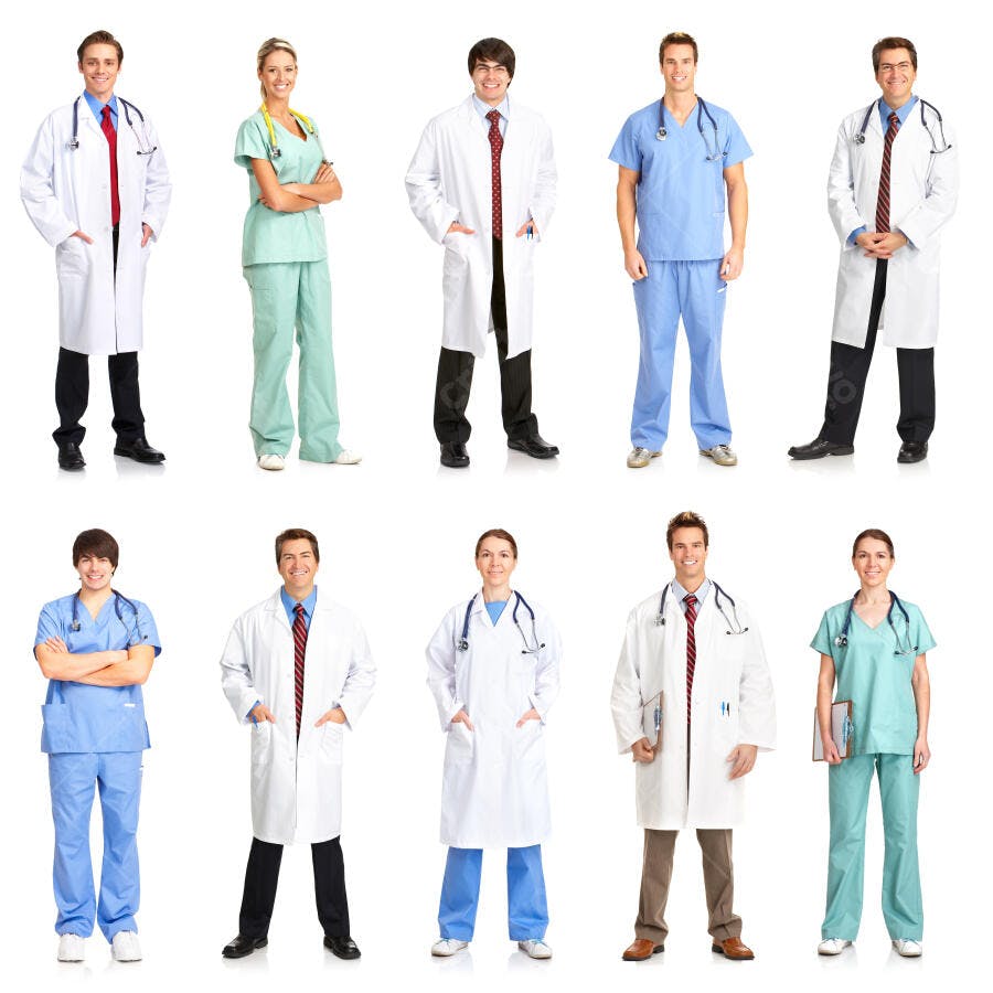 Equipe Médica Diversidade Profissionais Saúde