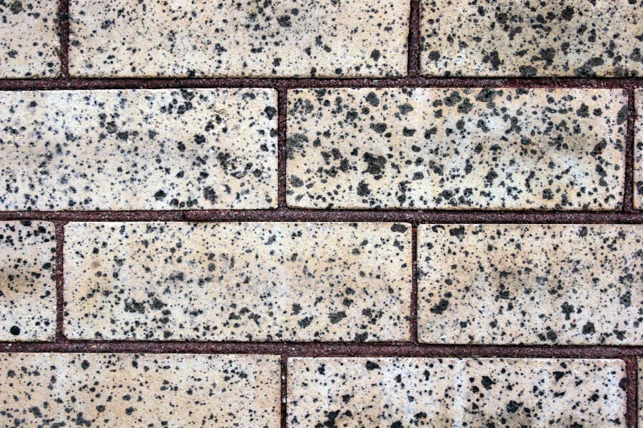 Textura de parede tijolos bege e marrom