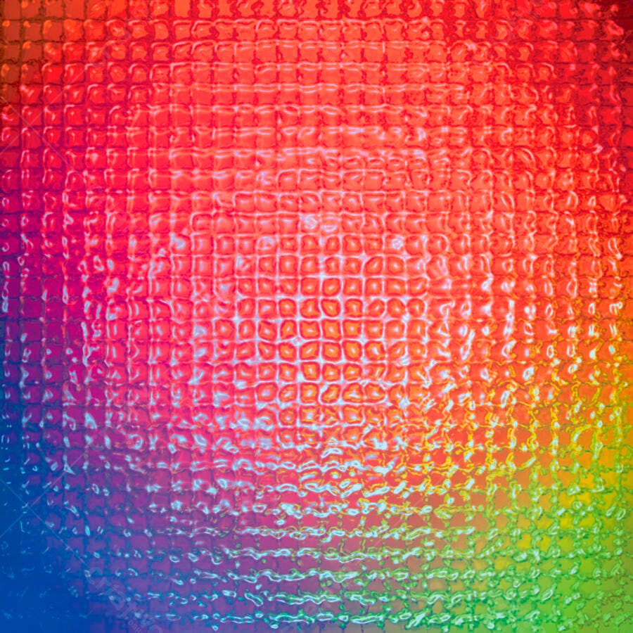 Textura abstrata em tons vibrantes de vermelho e verde