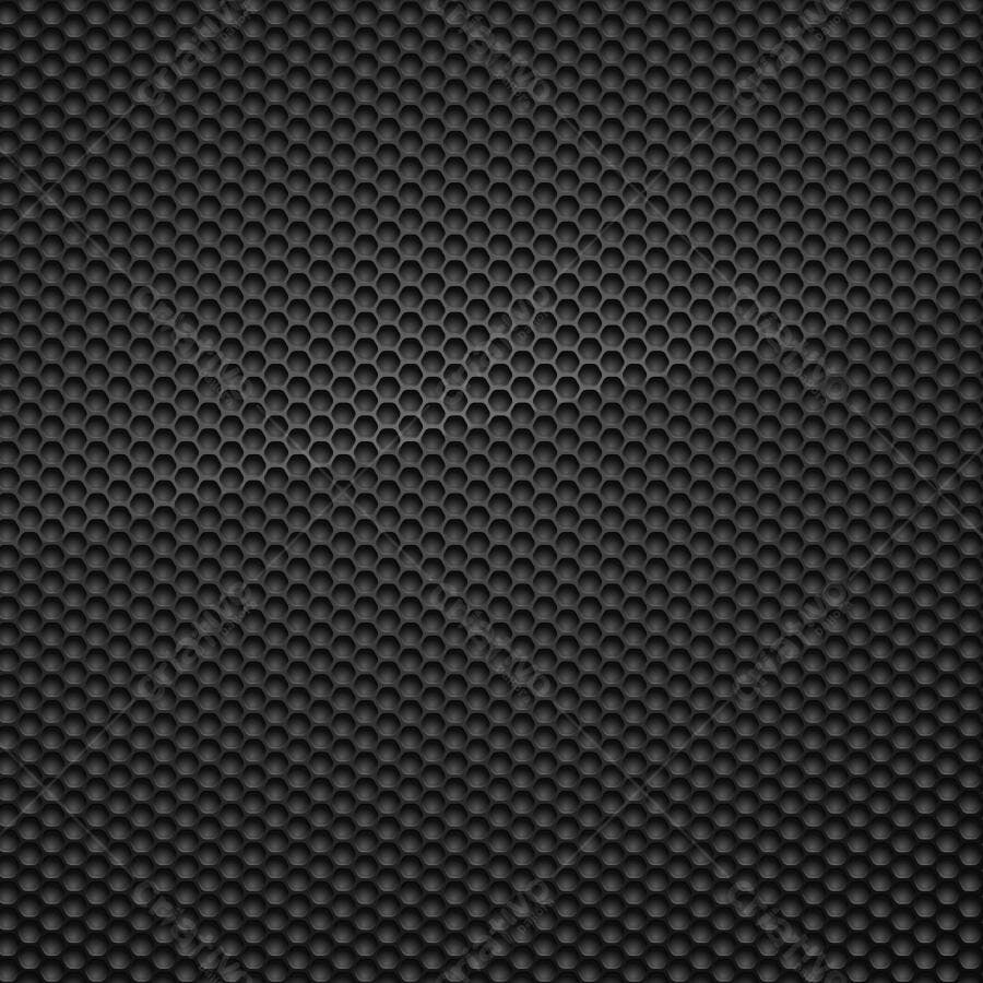 Textura metálica hexagonal escura