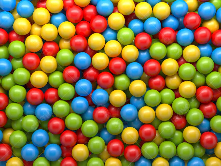 Bolinhas coloridas piscina de bolinhas