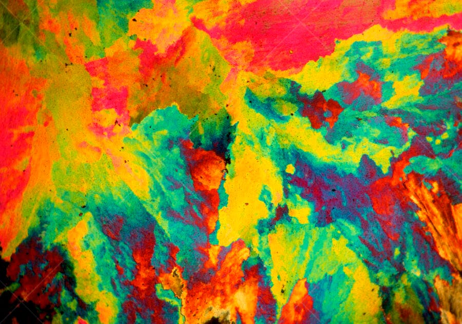 Textura Abstrata Cores Vibrantes