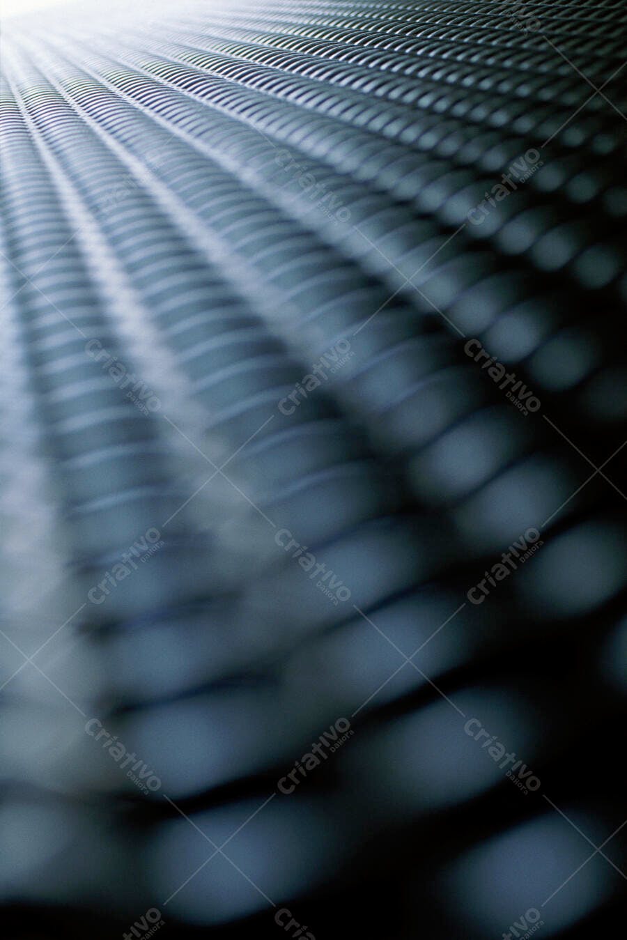 Textura metálica azul escura em perspectiva