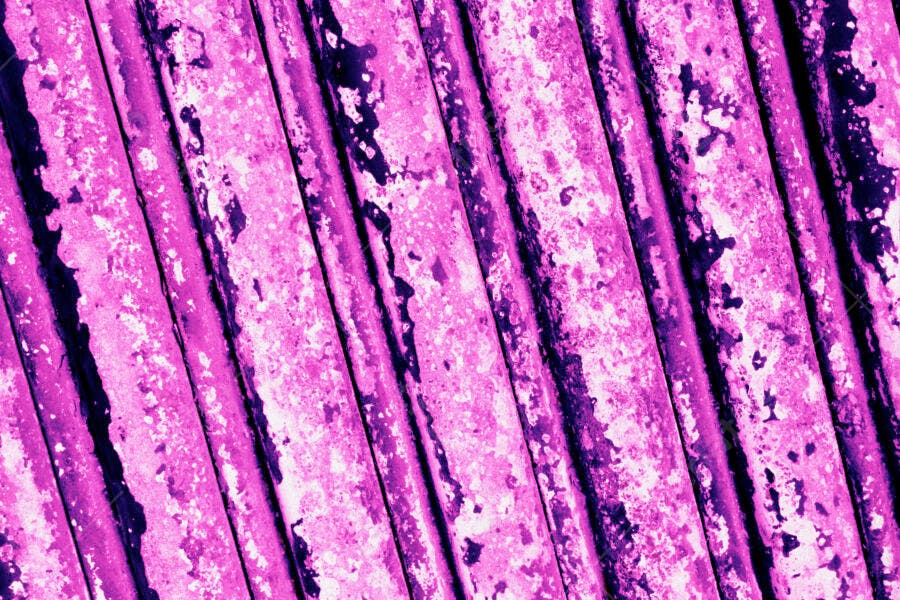 Textura metálica rosa e roxa desgastada
