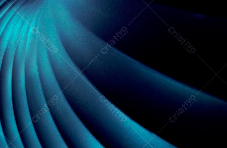 Textura Azul Abstrata em Curvas