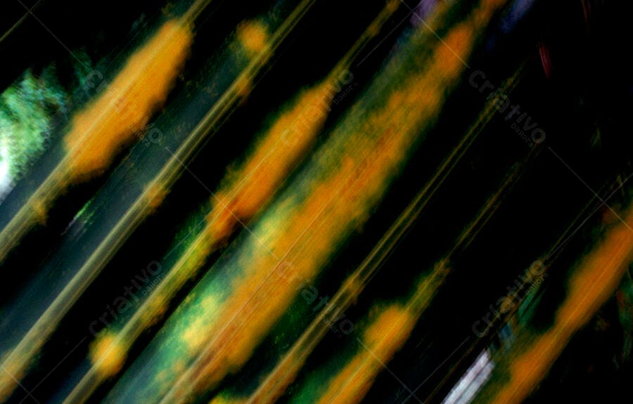 Textura Abstrata Verde e Amarelo