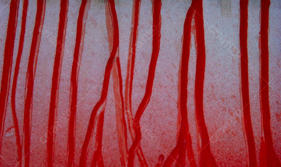 Textura Abstrata Vermelho e Branco