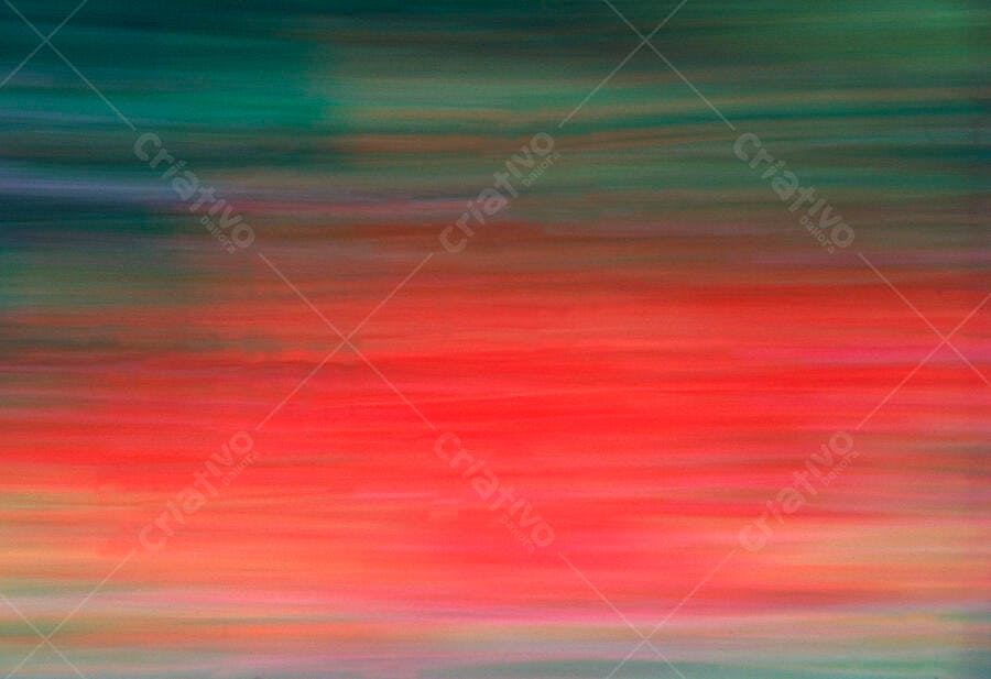 Abstração em tons de vermelho e verde