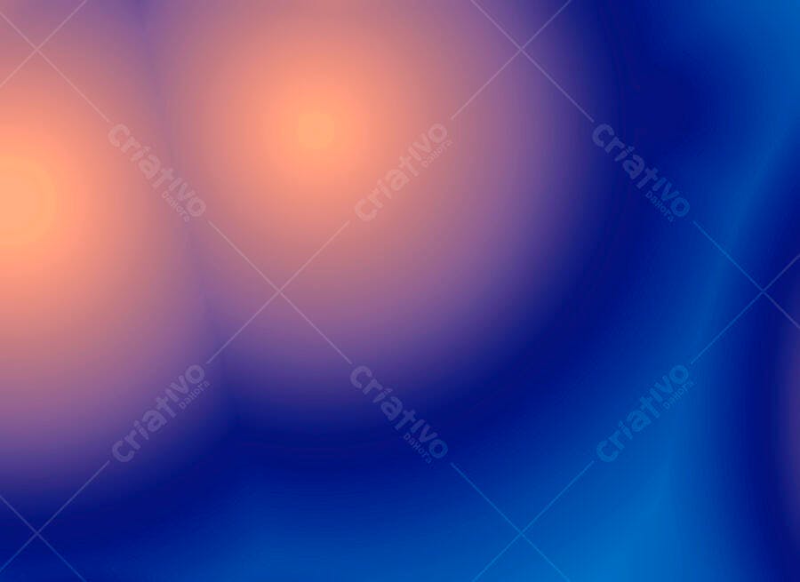 Gradiente azul e laranja abstrato