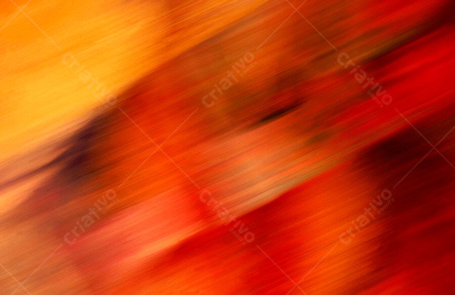 Abstração em tons de laranja e vermelho
