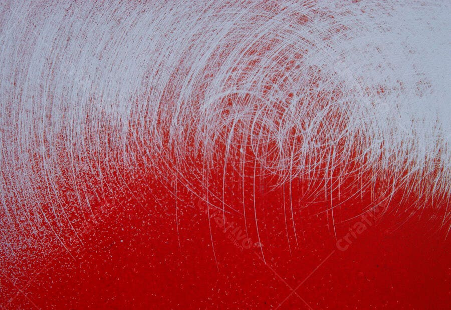 Textura Abstrata Vermelho e Branco