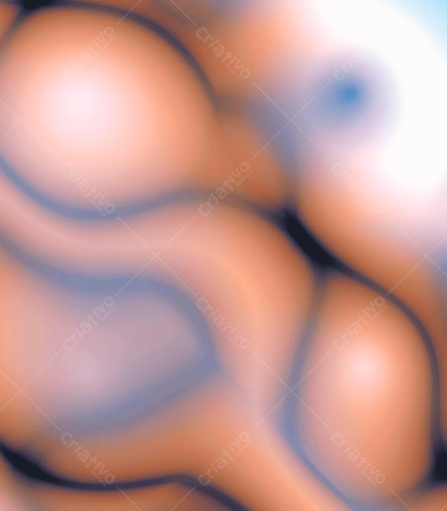 Abstração em tons pastel