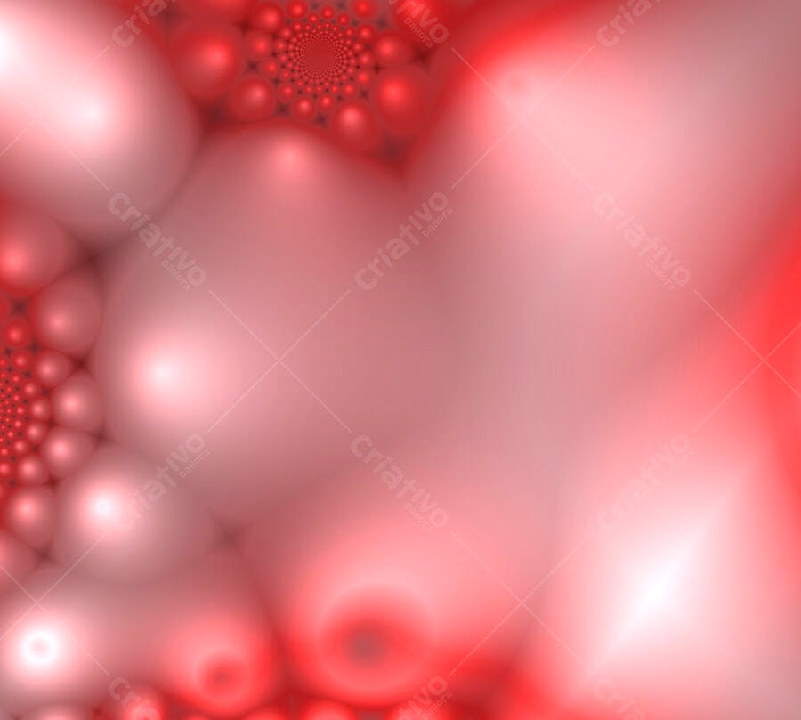 Arte Abstrata Vermelha e Rosa em Tons Pastel