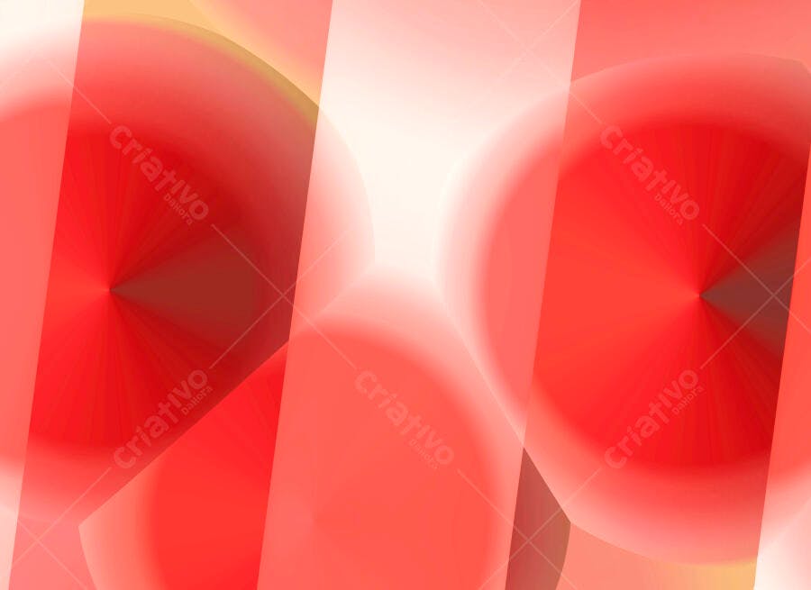 Abstração em tons de vermelho e branco